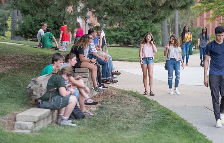 additional students on campus